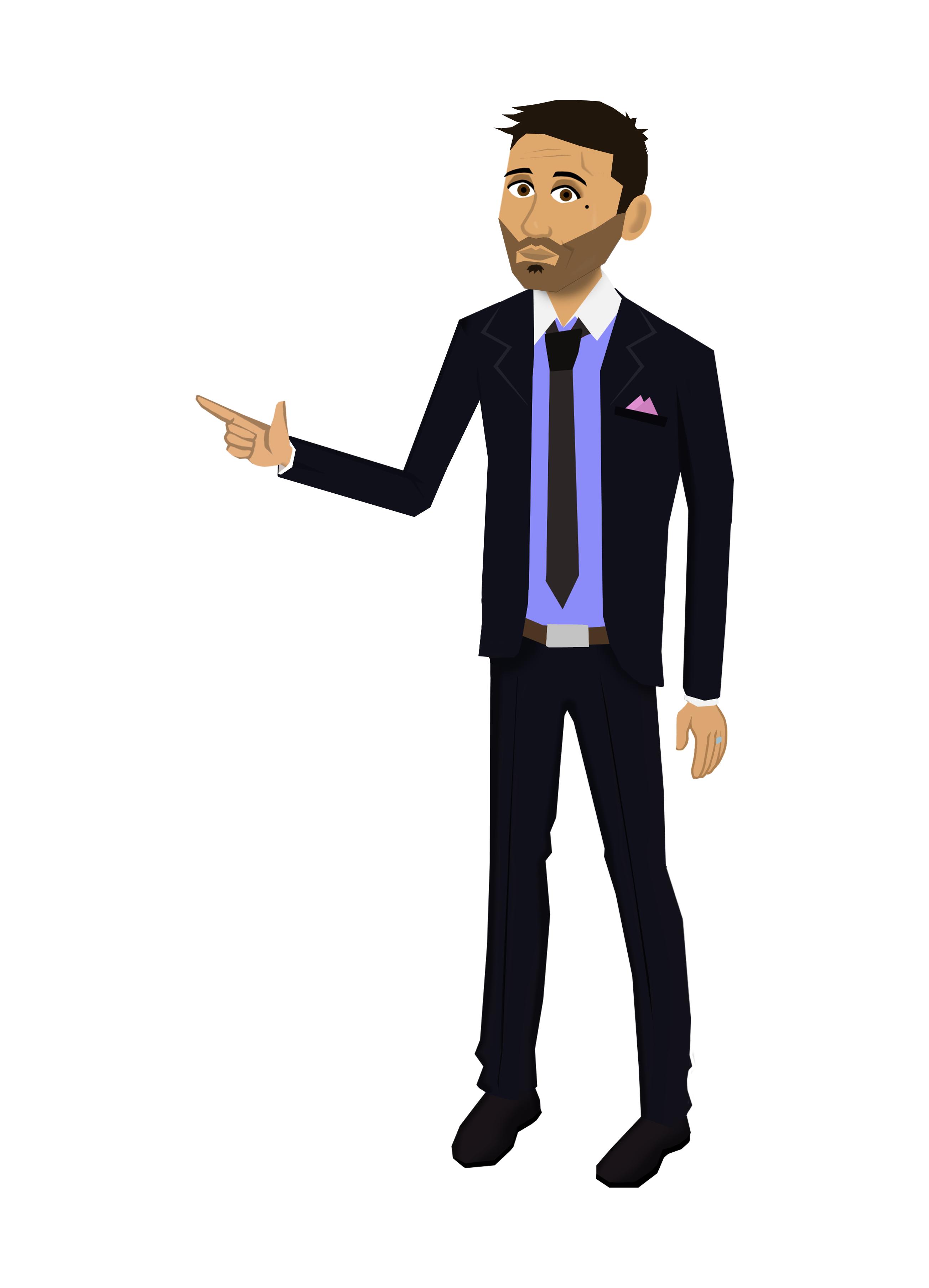 33 white man blue suit2